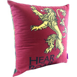 Almofada Fibra Veludo Game Of Thrones - Lannister 40x40 Cm