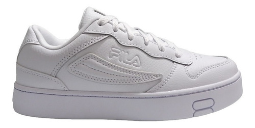 Tenis Fila Mgx - 100 Choclo Color Blanco Monocromo (688-100)