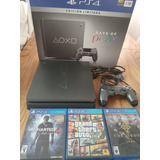 Playstation 4 Days Of Play Edition 1tb Con Hdr Y 3 Juegos