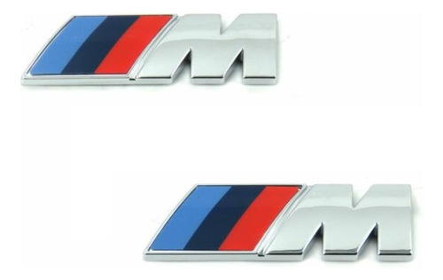 Par De Emblemas Laterales M Bmw Performace M2 M3 M4 M6 X5 X6