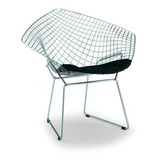 Sillon Diamond Bertoia Cromado Pintado Diseño Hierro