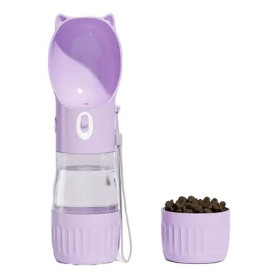 M Botellas De Agua Para Perros,2 En 1 Dispensador Portátil
