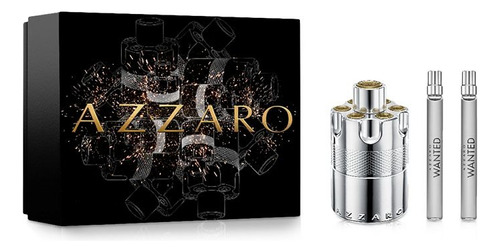 Azzaro Wanted Edp 100ml +10+10ml Para Homem