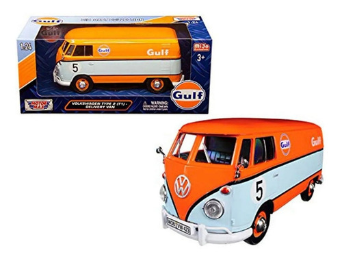 Combi Volkswagen Type 2 Delivery Van Gulf Motor Max 1/24