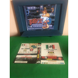 Mega Drive J.league Official Tv Game Encarte Japonês