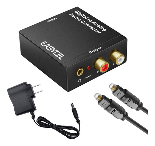 Easycel Convertidor De Audio Digital A Analógico Dac Con Con