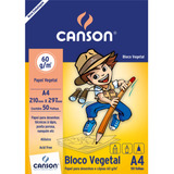 Canson Papel Vegetal A4 60g C50f