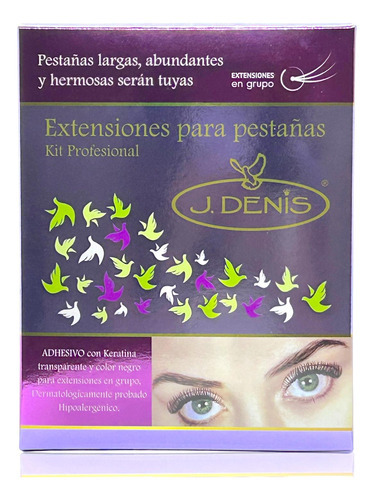 Kit Extensiones Pestañas En Grupo Profesional J Denis