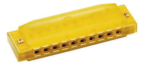 Armónica C/funda Hohner Accordions Amarillo Clave C