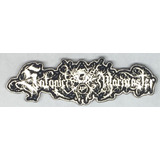 Satanic Warmaster Logo Tipografic Metal Pin + Stock Rmp
