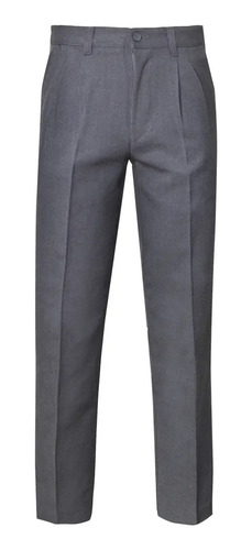 Pantalón Clásico Gris Pinzado Escolar Kotting 