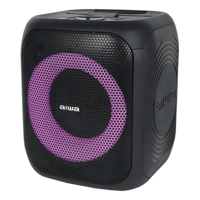 BOCINA TORRE AIWA AW-POK9T CON BLUETOOTH NEGRA | Meses sin interés