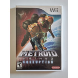 Metroid 3 Nintendo Wii Original Completo Americano 