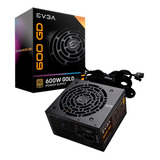 Fuente De Poder Evga 600 Gd 80 Plus Gold 600w 100-gd-060 /vc