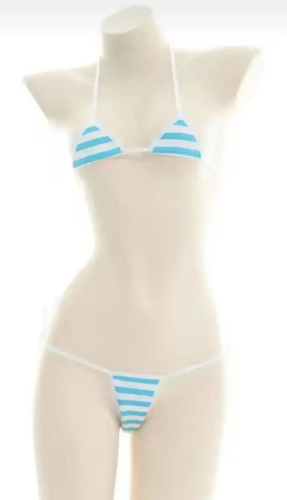 Mini Micro Bikini Mujer Lolita Kawaii Lencería Cosplay Sexy
