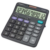Calculadora De Mesa 12 Dig. Botao Lig/desl.c/capa
