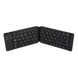 Teclado Sem Fio Bluetooth Dobrável Portátil Ultrafino Mini 