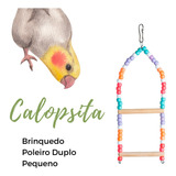 Brinquedo Calopsita - Poleiro Duplo Peq