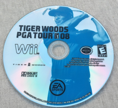 Video Juego Wii Tiger Woods Pga Tour 2008 Ea Sports Nintendo