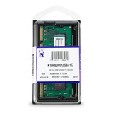 Memoria Ram 1gb Kingston Kvr800d2s6/1g Sodimm  Pc2-6400s