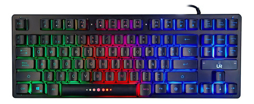 Teclado Gamer Waterproof Retroiluminado Rgb Urbano