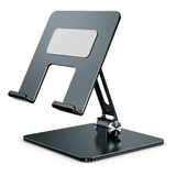 Soporte De Tablet Ajustable Plegable D/aluminio P/escritorio