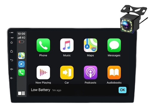 2+32g Estéreo Para Auto 1din Wifi Android 9 Pulgadas Carplay