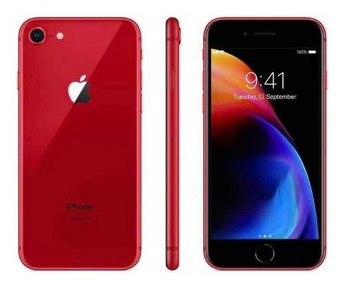  iPhone 8 64 Gb Vermelho  Lindo Envio Imediato
