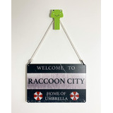 Welcome To Mapache City Sign Funny Game Memorabilia Boy Rega