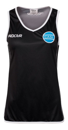 Camiseta Hockey Negra Club Atletico De San Isidro Casi S/nro