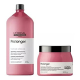 Shampoo 1,5l E Máscara 500g Loreal Pro Longer - Profissional