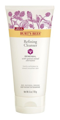 Limpiador Facial Reafirmante Burt's Bees Renewal 170 Gr