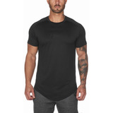 Camiseta Deportiva De Secado Rápido Fitness Para Hombre