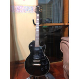 Guitarra Eléctrica Modelo Les Paul-negra Del Luthier Ag