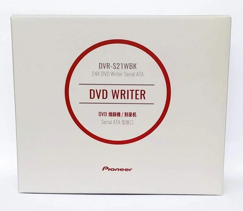 Gravador De Cd E Dvd Pioneer Sata 24x Dvr-s21wbk 