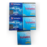 Set 5 Cajas De 10 Disckettes Verbatim Original Mf 2hd