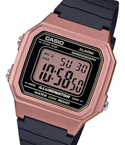 Reloj Casio  W-217hm-5avdf Unisex Retro Vintage - Taggershop