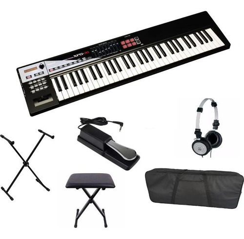 Teclado Roland Xps10 + Capa + Suporte + Sustain +fone +banco