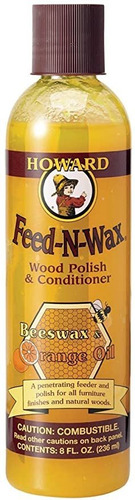 Howard Productos Feed-n-wax - Esmalte Y Acondicionador De Ma