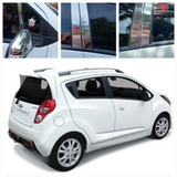 Chevrolet Spark Gt Pilares Cromados 6 Piezas 