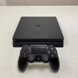 Sony Playstation 4 Slim 500gb + 4 Jogos Físicos + Adaptador De Celular Para O Controle