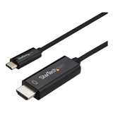 Cable Usb-c Startech Cdp2hd1mbnl Usb Tipo-c A Hdmi 4k 1m 