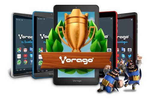 Tablet Android 8.1 Certificado 7 Pulgadas 1gb Ram Vorago Pad