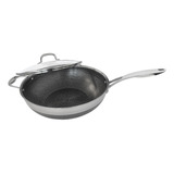 Westinghouse Wok 32 Cm Black Signature Acero Inoxidable Indu