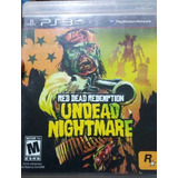 Red Dead Redemption Undead Nightmare Ps3 Físico 