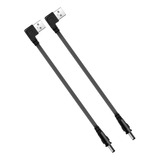 Ecifee 2 Cables Usb Cortos, Cable Usb Desmontable Para Ropa.