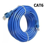 Cabo De Rede Cat6 15 Metros Ethernet Lan Giga 10/1000 