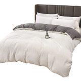 Duvet Bic Blanco-grisoscuro S My Home Store