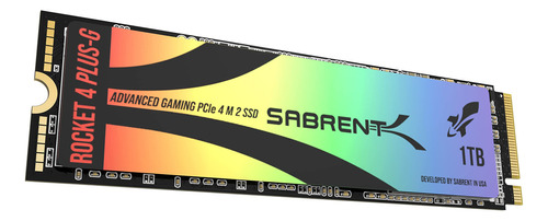 Sabrent Rocket 4 Plus-g 1tb Advanced Gaming M.2 Pcie Nvme S. Color Color Múltiple