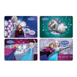 Kit 4 Peças Jogo Americano Infantil Frozen Disney Gedex